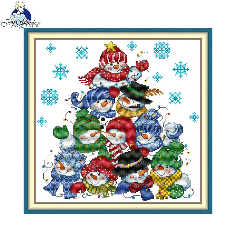 Home Textiles Discount - Kit de Ponto Cruz JoySunday com
