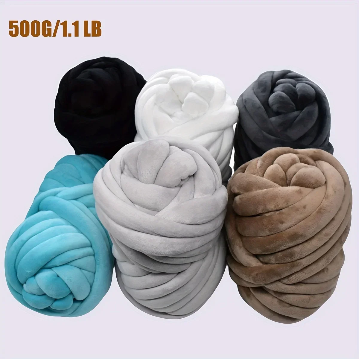 Throw Blanket Chunky Knit - 1pc fio grosso macio gigante-fio jumbo
