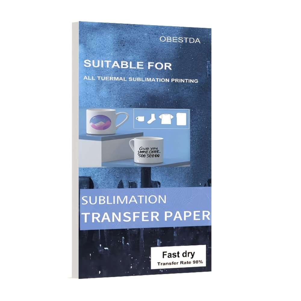 Electric Blanket Heated - 100 folhas de papel de transferência
