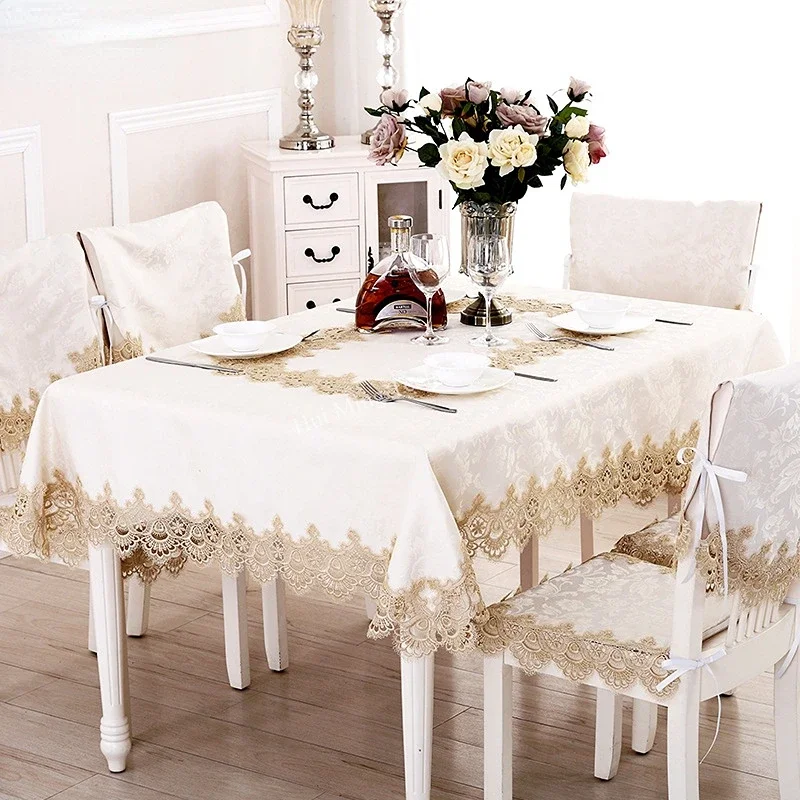 Toalha de mesa redonda creme c - Home Textiles List avaliação e preço