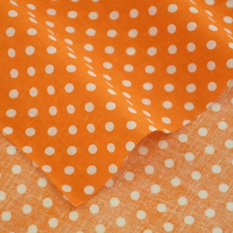 50x150cm branco laranja bolinh - Home Textiles Discount avaliação e preço