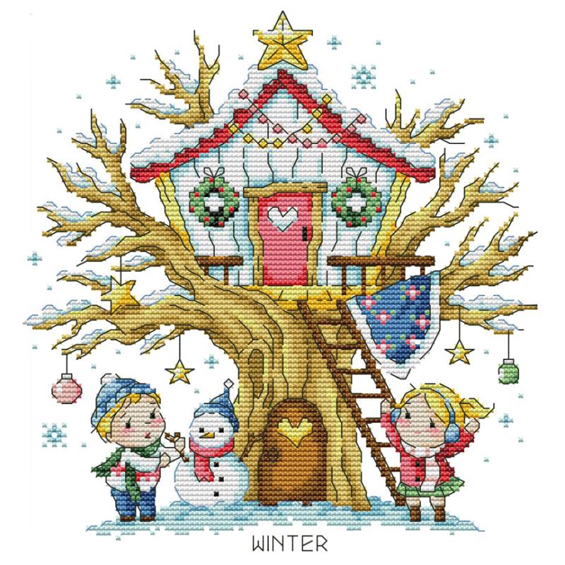Desenhos animados Árvore Casa  - Home Textiles Discount avaliação e preço