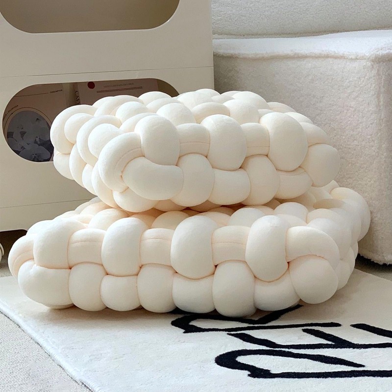 Fio Tubular Jumbo para Tricô M - Throw Blanket Chunky Knit avaliação e preço