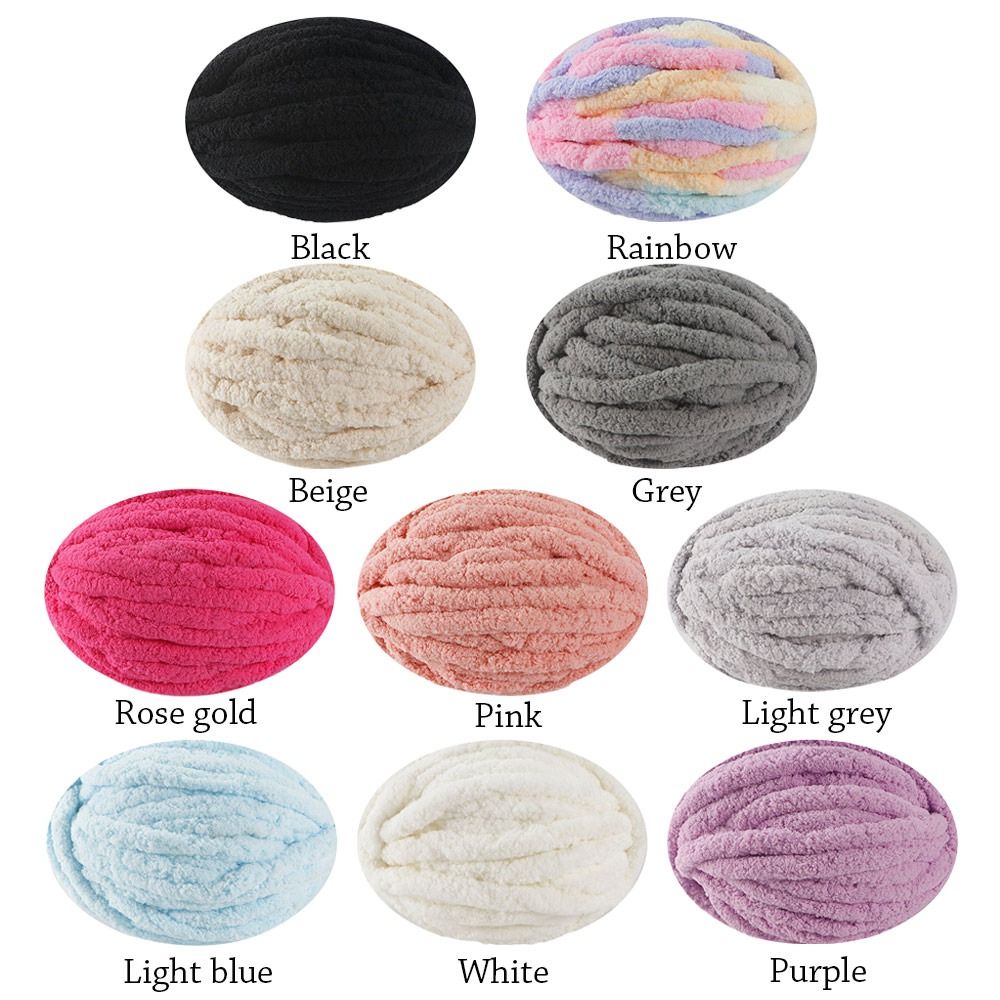 Fios de Chenille Multicolor pa - Throw Blanket Chunky Knit avaliação e preço