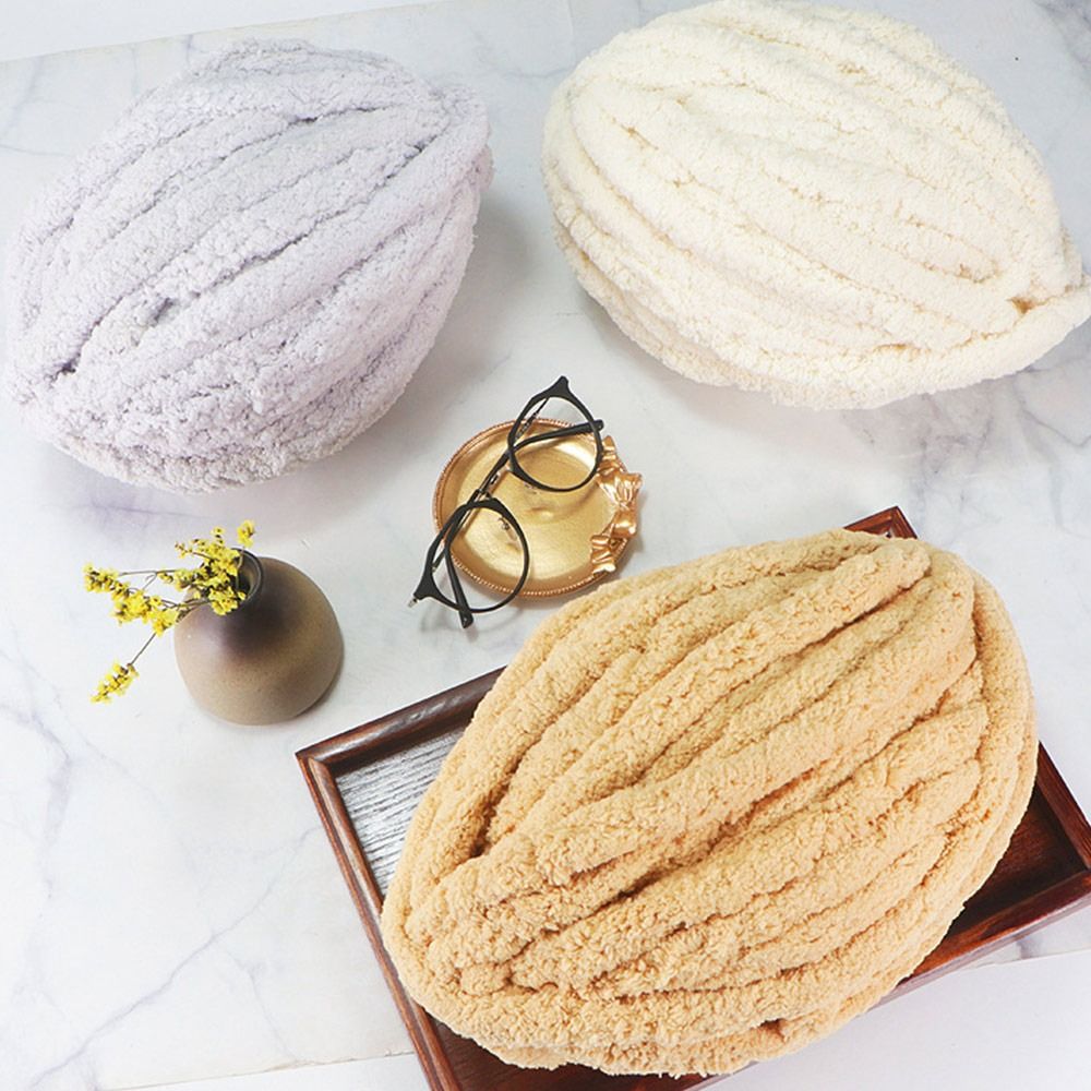 Fios de Chenille Multicolor pa - Throw Blanket Chunky Knit avaliação e preço