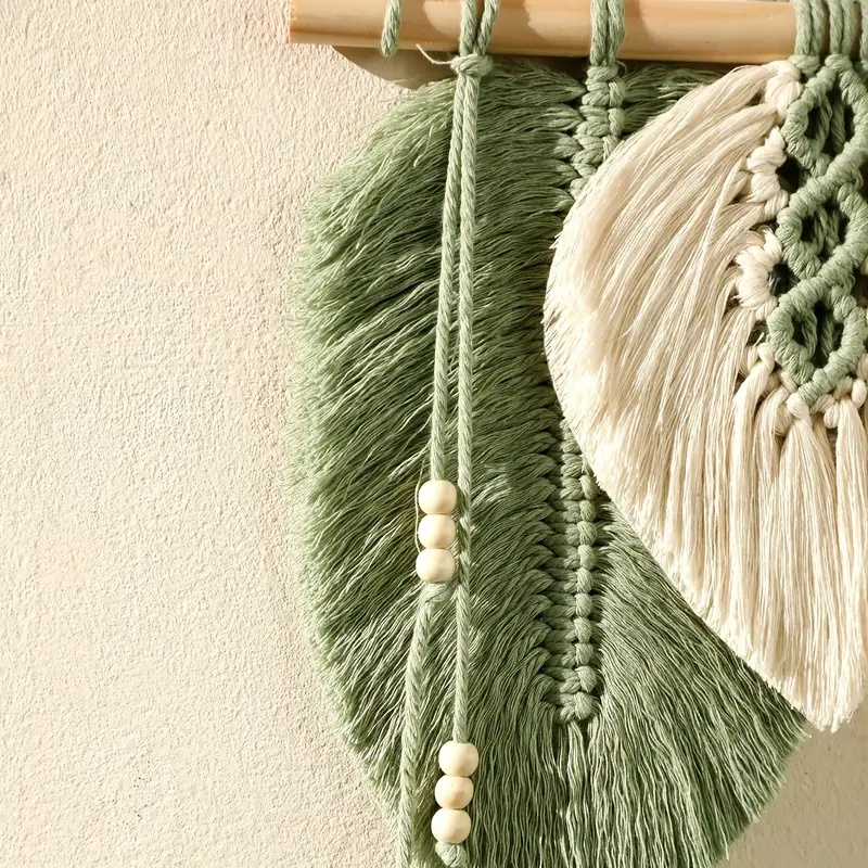 Pendurado na parede de folhas  - Home Textiles Discount avaliação e preço