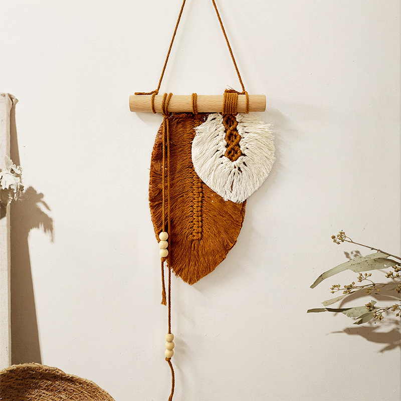 Pendurado na parede de folhas  - Home Textiles Discount avaliação e preço