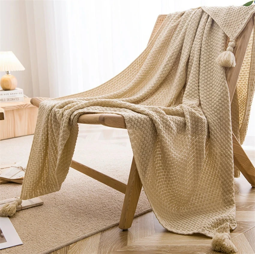Cobertores Nórdicos para Cama, - Throw Blanket Chunky Knit avaliação e preço