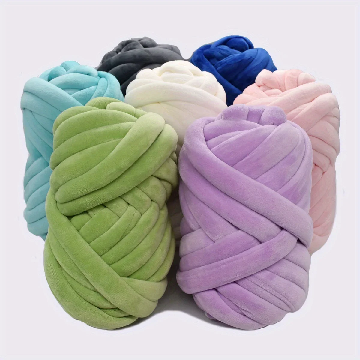 1pc fio grosso macio gigante-f - Throw Blanket Chunky Knit avaliação e preço