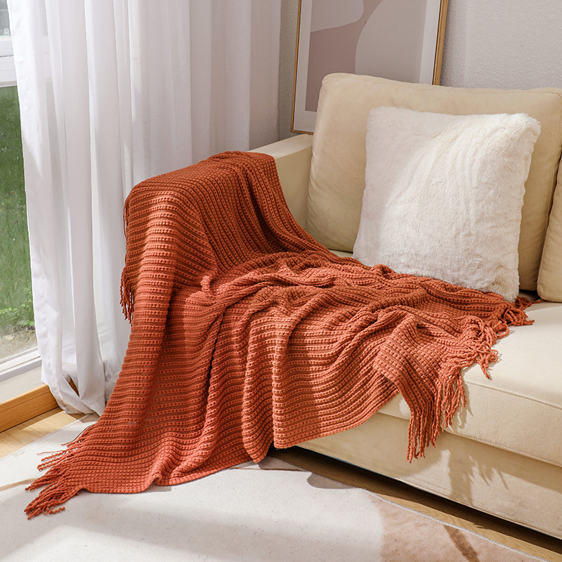 Cidade têxtil nordic lance cob - Throw Blanket Chunky Knit avaliação e preço