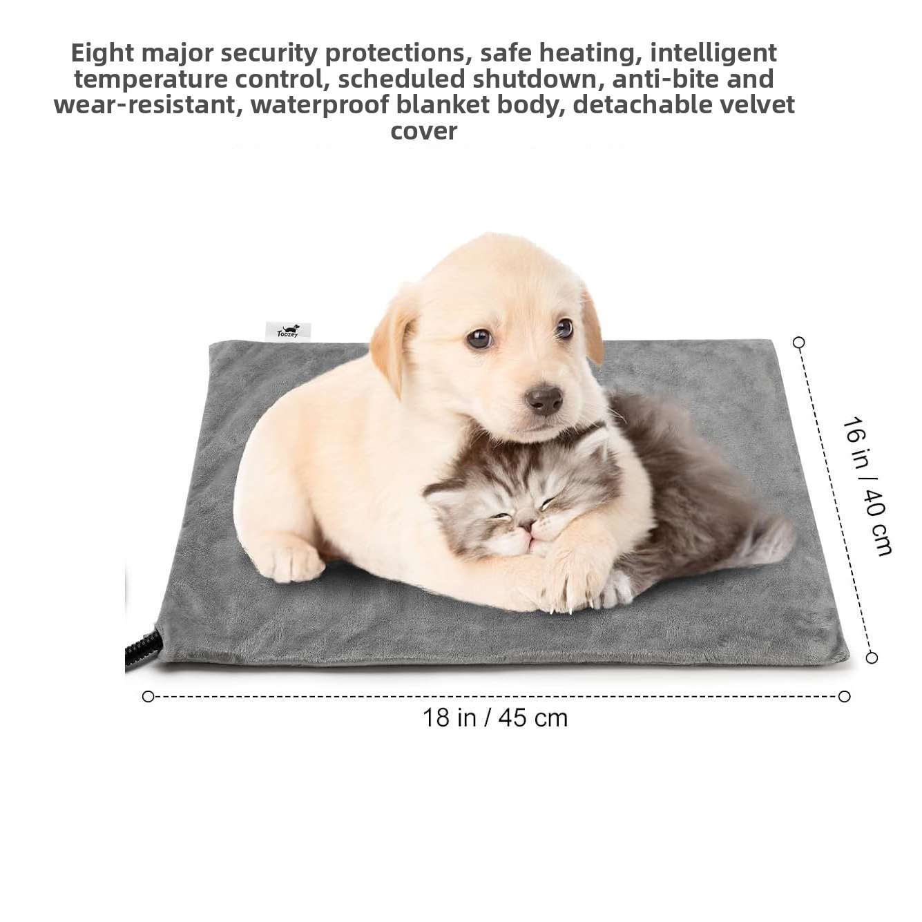 Manta elétrica para animais de - Electric Blanket Heated avaliação e preço