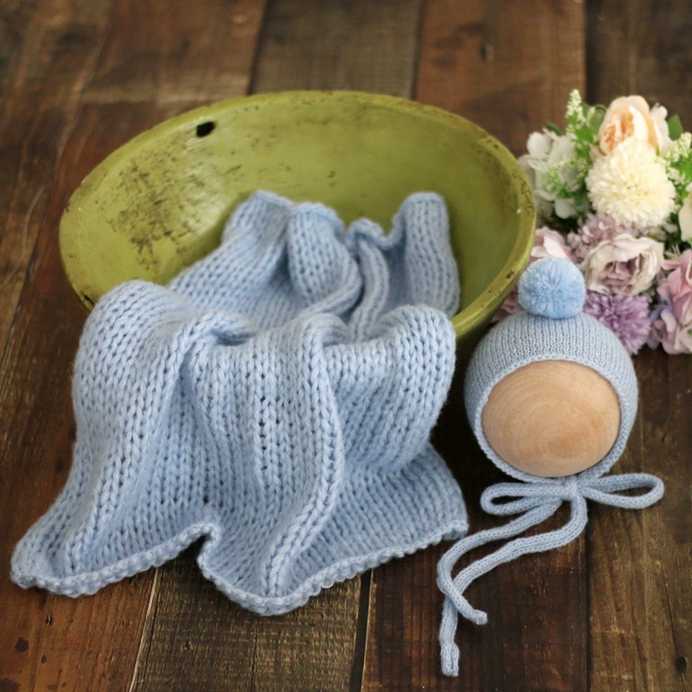 Cobertor de Bebê de Mohair Tri - Throw Blanket Chunky Knit avaliação e preço