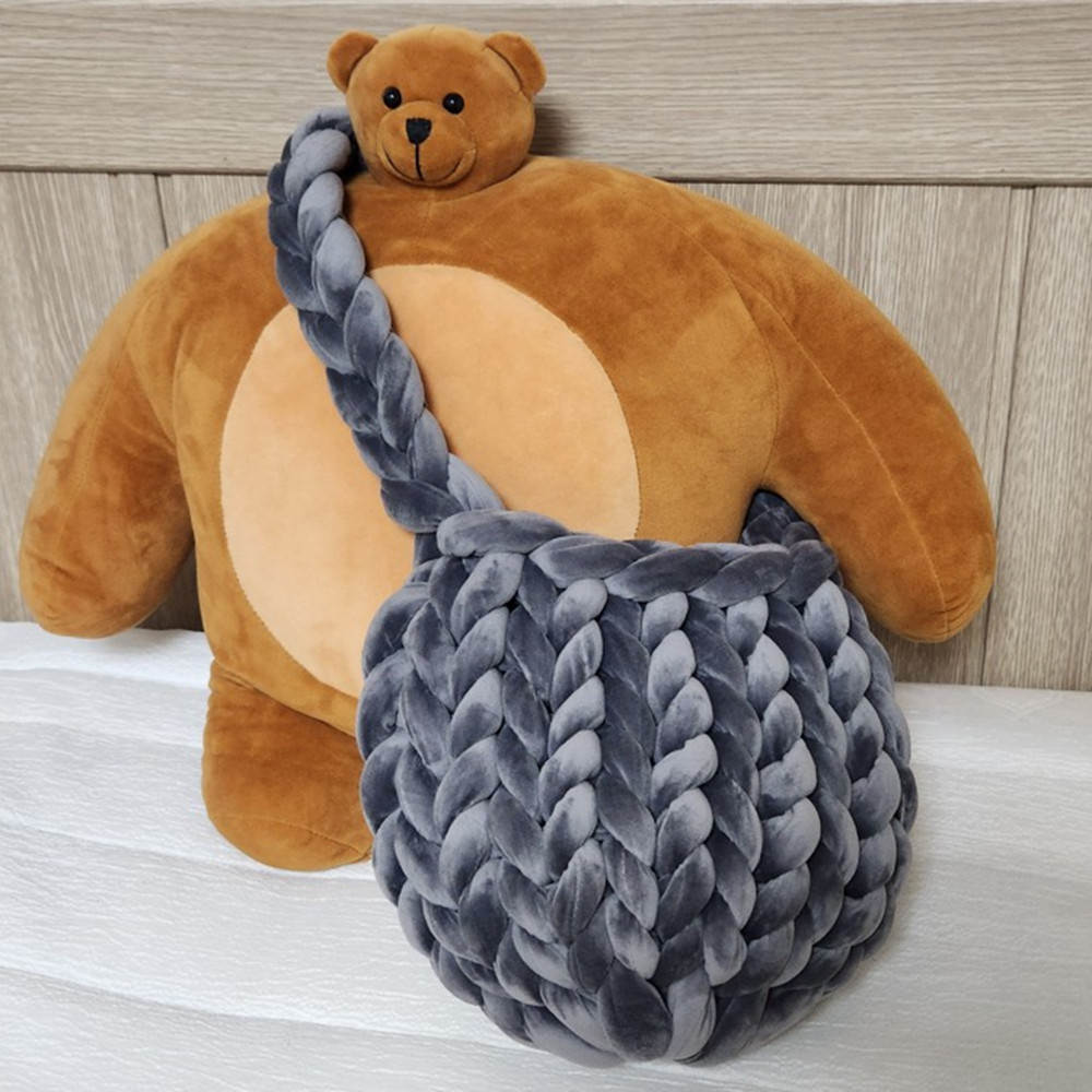 Fio Chunky Super Velvet, Threa - Throw Blanket Chunky Knit avaliação e preço